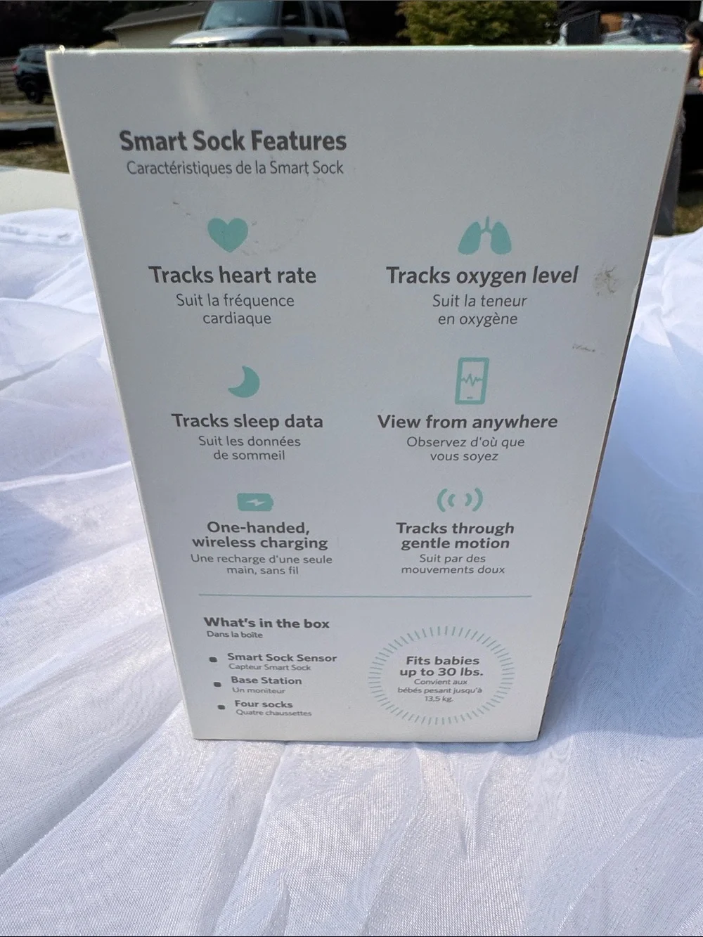 Owlet Smart Sock Baby Monitor – Mint Green